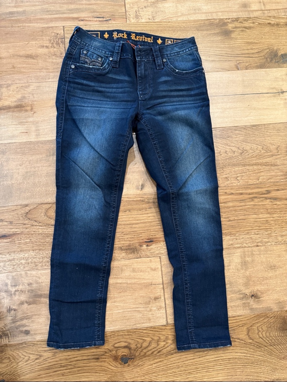 Rock Revival Women's Dark Indigo Skinny Jeans